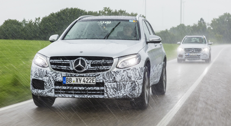 Mercedes-Benz GLC F-Cell Hydrogen Fuel Cell and Plug in Electric Preproduction Version 2017 